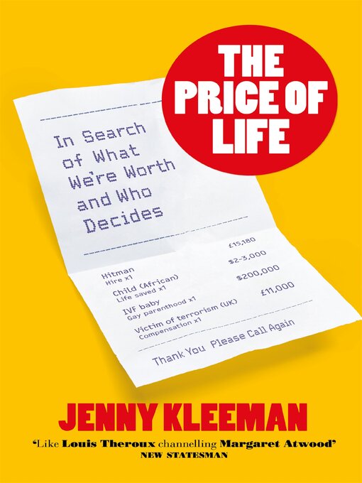 Title details for The Price of Life by Jenny Kleeman - Available